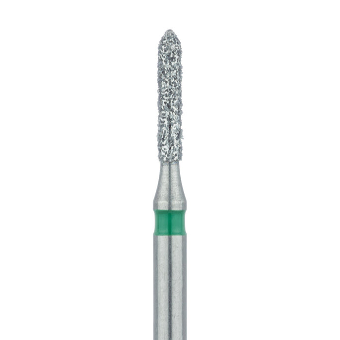 Pointed Tip Cylinder Diamond Bur, 1.2mm Ø, Coarse, FG - 884G-012-FG - Avtec Dental