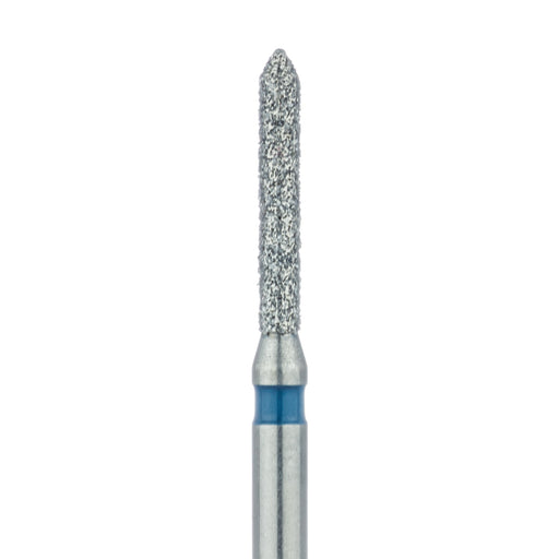 Pointed Tip Cylinder Diamond Bur, 1.2mm Ø, Medium, FG - 885-012-FG - Avtec Dental