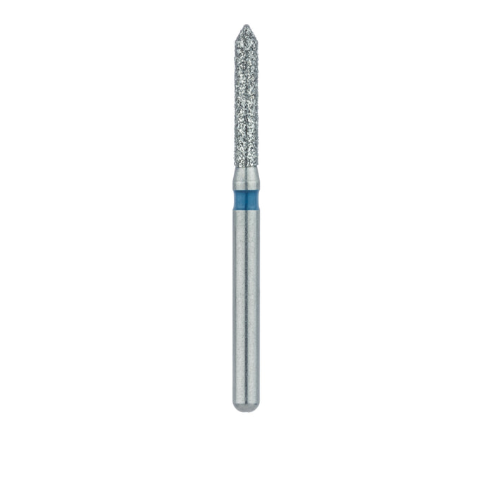 Pointed Tip Cylinder Diamond Bur, 1.4mm Ø, Medium, FG - 885-014-FG - Avtec Dental