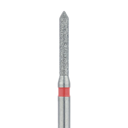 Pointed Tip Cylinder Diamond Bur, 1.2mm Ø, Fine, FG - 885F-012-FG - Avtec Dental