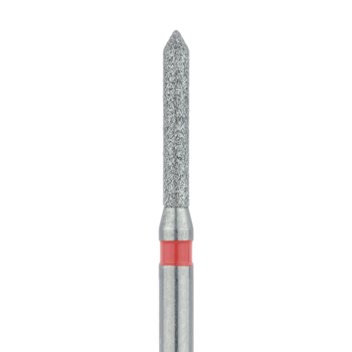 Pointed Tip Cylinder Diamond Bur, 1.2mm Ø, Fine, FG - 885F-012-FG - Avtec Dental