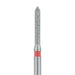 Pointed Tip Cylinder Diamond Bur, 1.2mm Ø, Fine, FG - 885F-012-FG - Avtec Dental