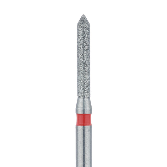 Pointed Tip Cylinder Diamond Bur, 1.4mm Ø, Fine, FG - 885F-014-FG - Avtec Dental