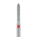 Pointed Tip Cylinder Diamond Bur, 1.4mm Ø, Fine, FG - 885F-014-FG - Avtec Dental