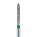 Pointed Tip Cylinder Diamond Bur, 1.2mm Ø, Coarse, FG - 885G-012-FG - Avtec Dental