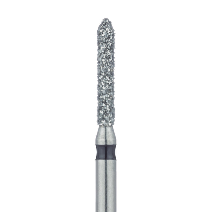 Pointed Tip Cylinder Diamond Bur, 1.4mm Ø, Super Coarse, FG - 885H-014-FG - Avtec Dental
