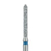 Long Pointed Tip Cylinder Diamond Bur, 1.2mm Ø, Medium, FG - 886-012-FG - Avtec Dental