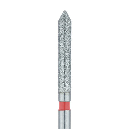 Long Pointed Tip Cylinder Diamond Bur, 1.6mm Ø, Fine, FG - 886F-016-FG - Avtec Dental