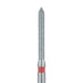 Long Pointed Tip Cylinder Diamond Bur, 1.2mm Ø, Fine, FG - 886F-012-FG - Avtec Dental