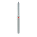 Long Pointed Tip Cylinder Diamond Bur, 1.4mm Ø, Fine, FG - 886F-014-FG - Avtec Dental