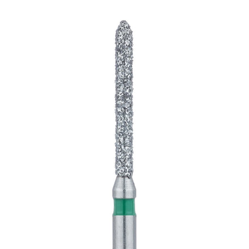 Long Pointed Tip Cylinder Diamond Bur, 1.2mm Ø, Coarse, FG - 886G-012-FG - Avtec Dental