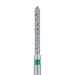 Long Pointed Tip Cylinder Diamond Bur, 1.2mm Ø, Coarse, FG - 886G-012-FG - Avtec Dental