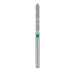 Long Pointed Tip Cylinder Diamond Bur, 1.4mm Ø, Coarse, FG - 886G-014-FG - Avtec Dental