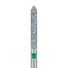 Long Pointed Tip Cylinder Diamond Bur, 1.6mm Ø, Coarse, FG - 886G-016-FG - Avtec Dental