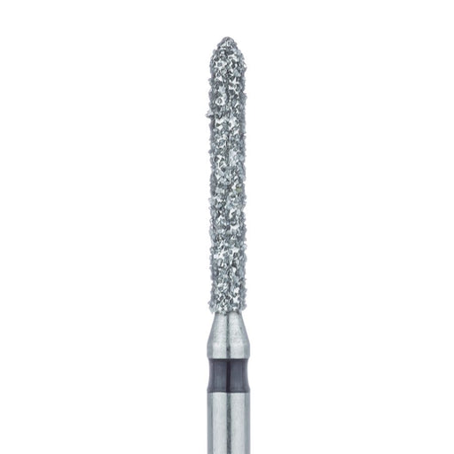 Long Pointed Tip Cylinder Diamond Bur, 1.4mm Ø, Super Coarse, FG - 886H-014-FG - Avtec Dental