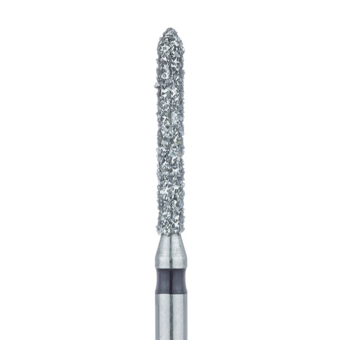 Long Pointed Tip Cylinder Diamond Bur, 1.4mm Ø, Super Coarse, FG - 886H-014-FG - Avtec Dental