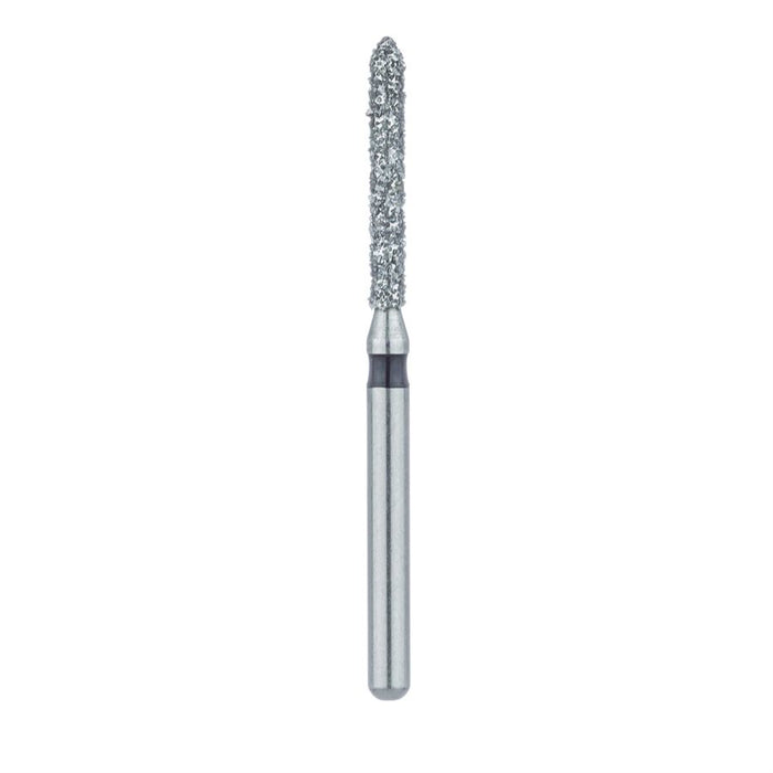 Long Pointed Tip Cylinder Diamond Bur, 1.4mm Ø, Super Coarse, FG - 886H-014-FG - Avtec Dental