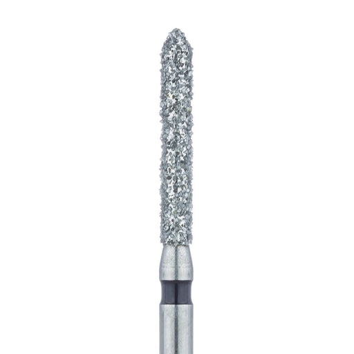 Long Pointed Tip Cylinder Diamond Bur, 1.6mm Ø, Super Coarse, FG - 886H-016-FG - Avtec Dental