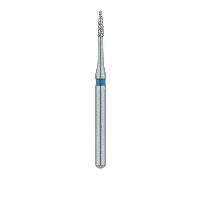 Short Flame Diamond Bur, Interproximal Reduction, 0.9mm Ø, Medium, FG - 889L-009-FG - Avtec Dental