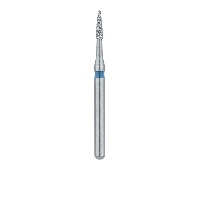 Short Flame Diamond Bur, Interproximal Reduction, 1mm Ø, Medium, FG - 889L-010-FG - Avtec Dental