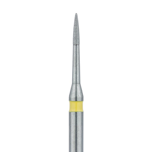 Short Flame Diamond Bur, Interproximal Reduction, 0.9mm Ø, Extra Fine, FG - 889LC-009-FG - Avtec Dental