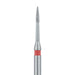Short Flame Diamond Bur, Interproximal Reduction, 0.9mm Ø, Fine, FG - 889LF-009-FG - Avtec Dental