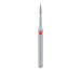 Short Flame Diamond Bur, Interproximal Reduction, 0.9mm Ø, Fine, FG - 889LF-009-FG - Avtec Dental