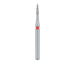 Short Flame Diamond Bur, Interproximal Reduction, 1mm Ø, Fine, FG - 889LF-010-FG - Avtec Dental