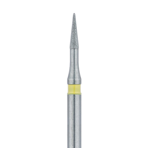 Short Needle Diamond Bur, Interproximal Reduction, 1mm Ø, Extra Fine, FG - 890C-010-FG - Avtec Dental