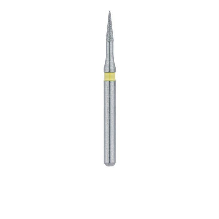 Short Needle Diamond Bur, Interproximal Reduction, 1mm Ø, Extra Fine, FG - 890C-010-FG - Avtec Dental
