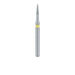Short Needle Diamond Bur, Interproximal Reduction, 1mm Ø, Extra Fine, FG - 890C-010-FG - Avtec Dental