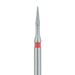 Short Needle Diamond Bur, Interproximal Reduction, 1mm Ø, Fine, FG - 890F-010-FG - Avtec Dental