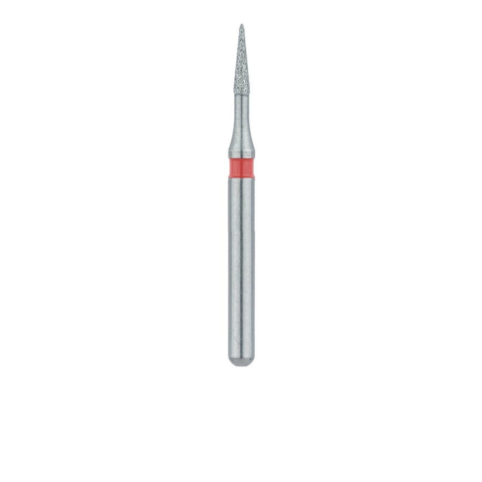 Short Needle Diamond Bur, Interproximal Reduction, 1mm Ø, Fine, FG - 890F-010-FG - Avtec Dental