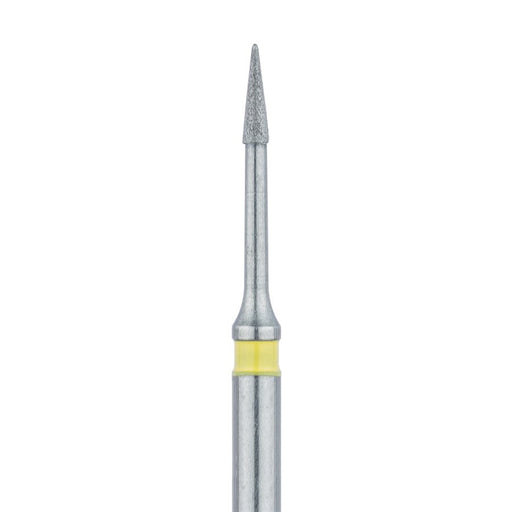 Short Needle Diamond Bur, Interproximal Reduction, 0.8mm Ø, Extra Fine, FG - 890LC-008-FG - Avtec Dental
