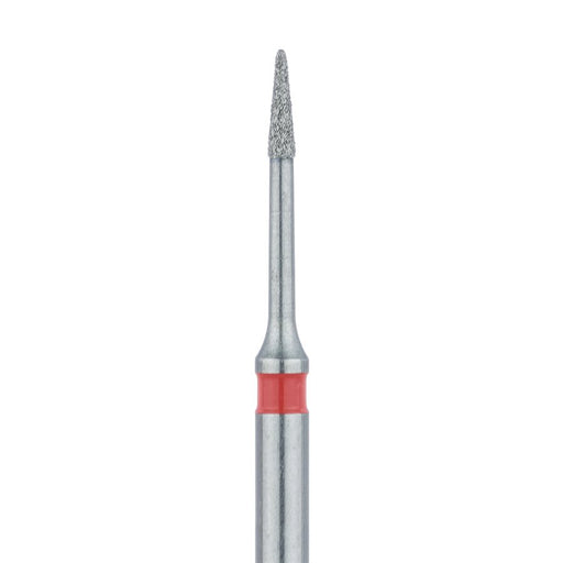 Short Needle Diamond Bur, Interproximal Reduction, 0.8mm Ø, Fine, FG - 890LF-008-FG - Avtec Dental