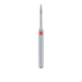 Short Needle Diamond Bur, Interproximal Reduction, 0.8mm Ø, Fine, FG - 890LF-008-FG - Avtec Dental