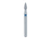 Short Flame Diamond Bur, 1.6mm Ø, Medium, FG - 895-016-FG - Avtec Dental