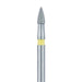Short Flame Diamond Bur, 1.6mm Ø, Extra Fine, FG - 895C-016-FG - Avtec Dental