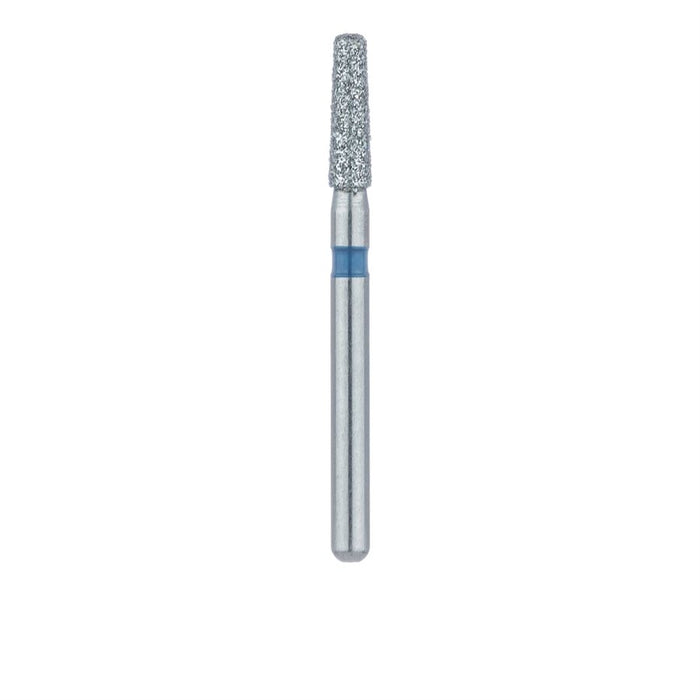 Tapered Round Edge Diamond Bur, 1.8mm Ø, Medium, 1.1mm Tip Ø, FG - 897R-018-FG - Avtec Dental