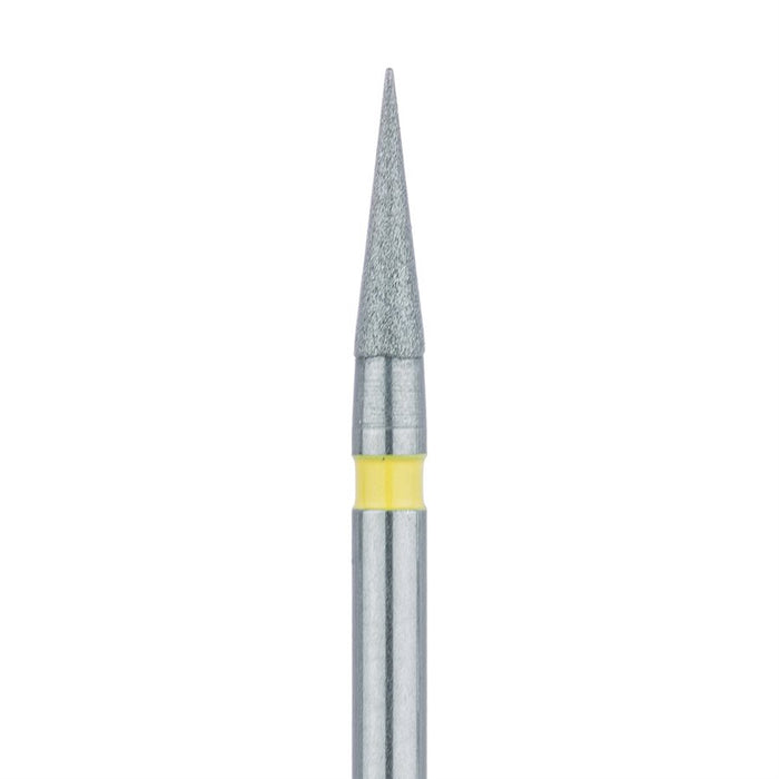 Needle Diamond Bur, Interproximal Reduction, 1.4mm Ø, Extra Fine, FG - 898C-014-FG - Avtec Dental