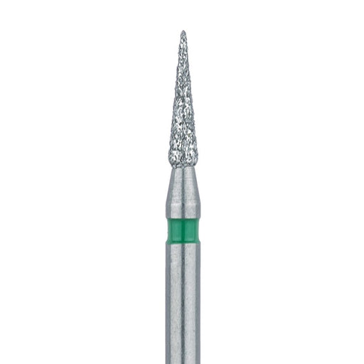 Needle Diamond Bur, Interproximal Reduction, 1.4mm Ø, Coarse, FG - 898G-014-FG - Avtec Dental