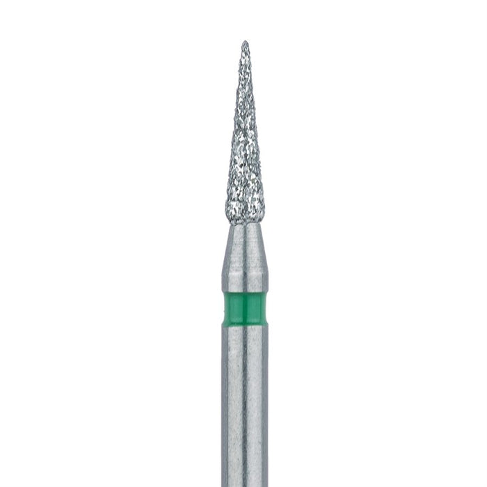 Needle Diamond Bur, Interproximal Reduction, 1.4mm Ø, Coarse, FG - 898G-014-FG - Avtec Dental