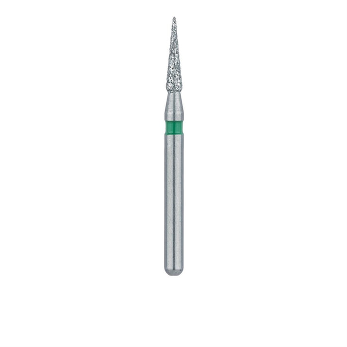 Needle Diamond Bur, Interproximal Reduction, 1.4mm Ø, Coarse, FG - 898G-014-FG - Avtec Dental