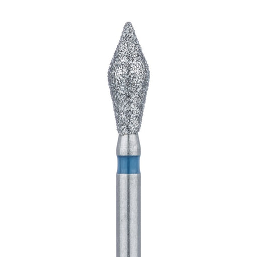 Modified Football Diamond Bur, 2.7mm Ø, Medium, FG - 899-027-FG - Avtec Dental