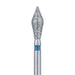 Modified Football Diamond Bur, 2.7mm Ø, Medium, FG - 899-027-FG - Avtec Dental