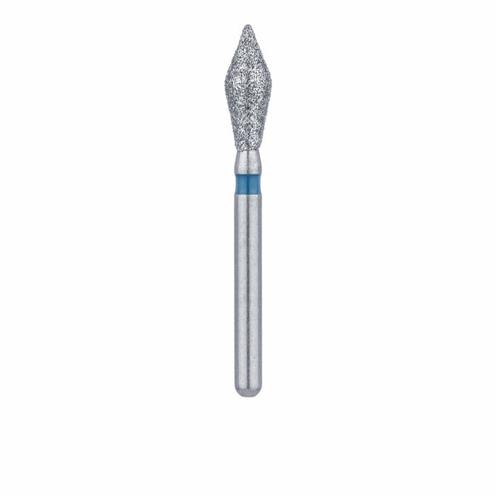 Modified Football Diamond Bur, 2.7mm Ø, Medium, FG - 899-027-FG - Avtec Dental