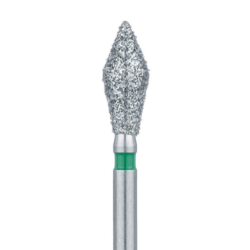 Modified Football Diamond Bur, 3.1mm Ø, Coarse, FG - 899G-031-FG - Avtec Dental