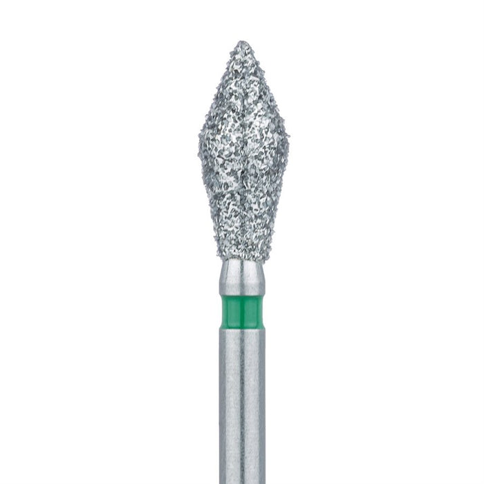 Modified Football Diamond Bur, 3.1mm Ø, Coarse, FG - 899G-031-FG - Avtec Dental
