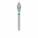 Modified Football Diamond Bur, 3.1mm Ø, Coarse, FG - 899G-031-FG - Avtec Dental