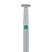 Donut / Wheel Diamond Bur, 3.1mm Ø, Coarse, FG - 909G-031-FG - Avtec Dental
